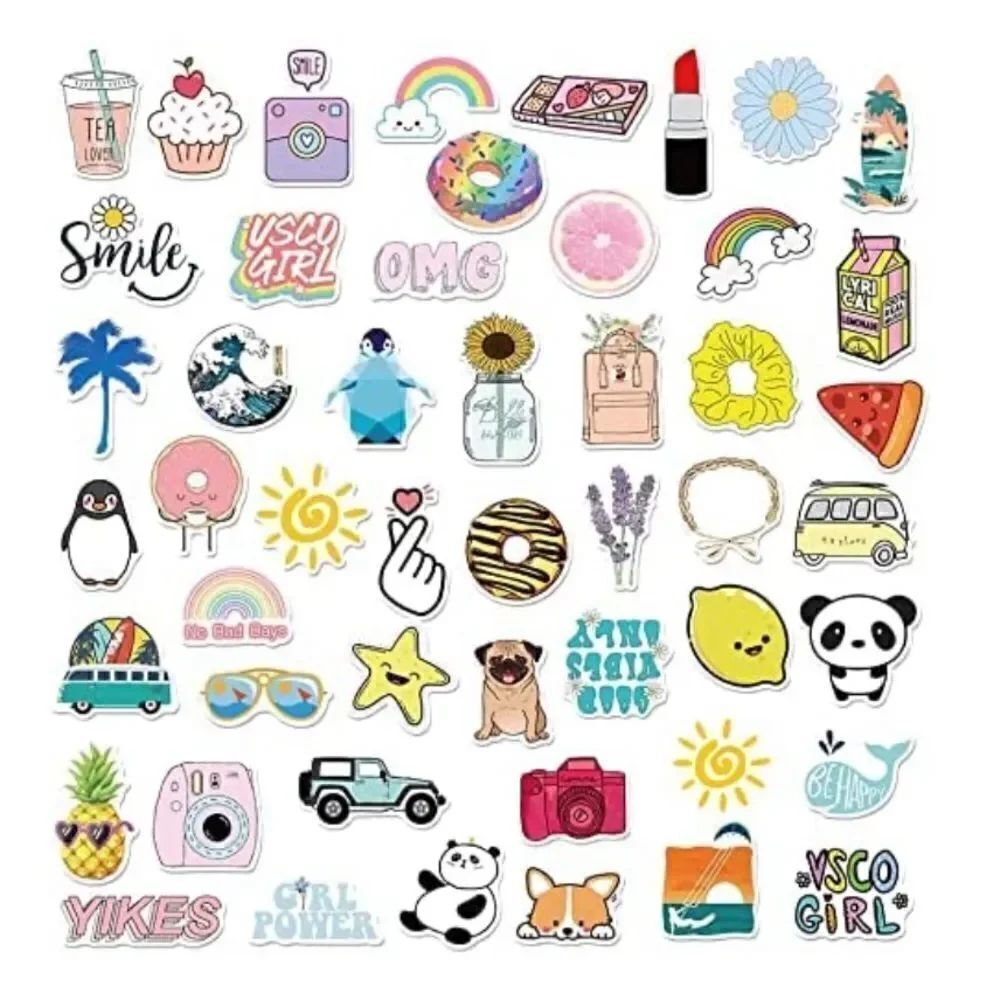 100pc Vinyl Sticker Set  - Picture 3 of 5